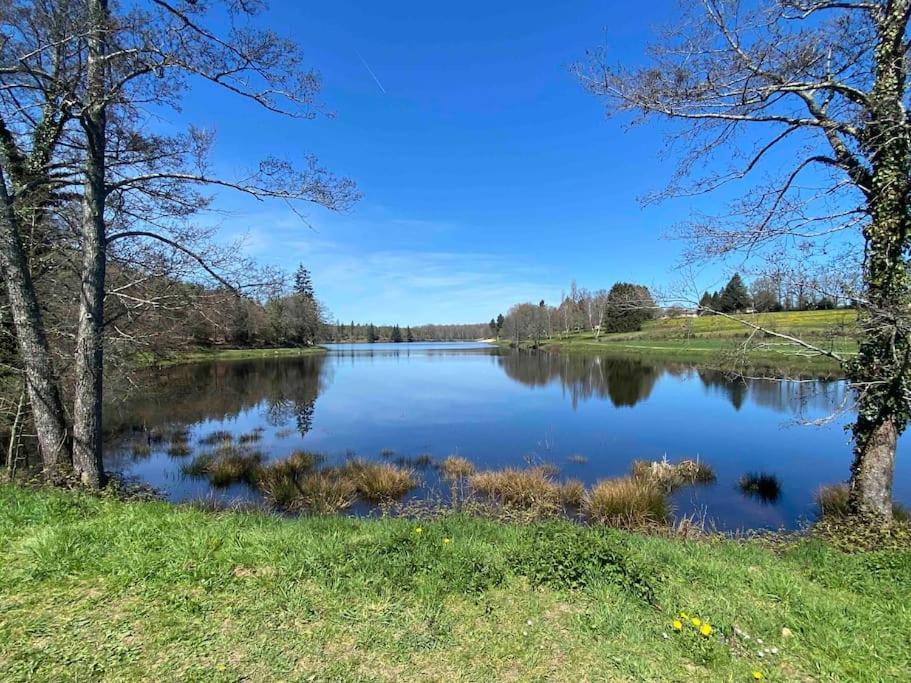 Spacious 1 Bed Home With Shared Pool Champagnac-la-Rivière Buitenkant foto